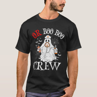 Operatiekamer Nurse Boo Crew  Halloween OR T-shirt