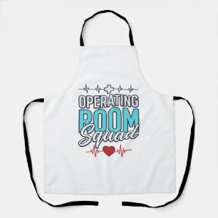 Operatiekamer Team Chirurgisch Team Shirt Ontwerp_ Schort