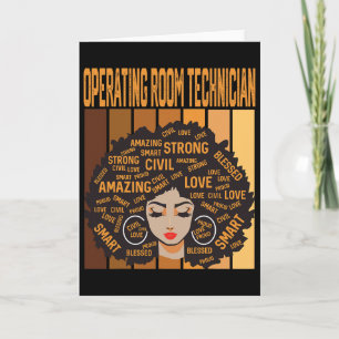 Operatiekamer technicus Black History Month Prid Kaart