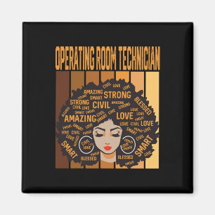 Operatiekamertechnicus Black History Month Prid Magneet