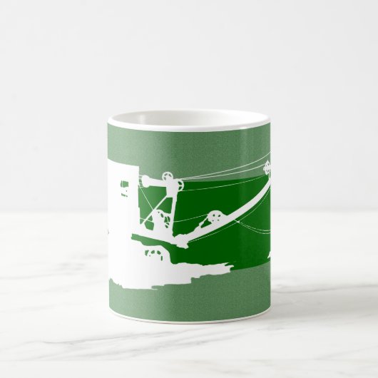 Operating Engineer Early Northwest Cable Shovel Magische Mok (Center)