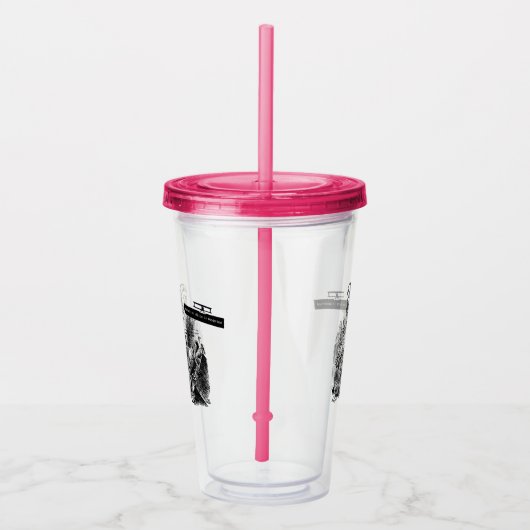 Operation Alice in Wonderland Alice im Wunderland Acryl Drinkbeker (Rechts)