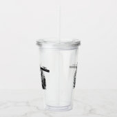 Operation Alice in Wonderland Alice im Wunderland Acryl Drinkbeker (Rechts)