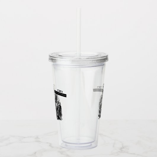 Operation Alice in Wonderland Alice im Wunderland Acryl Drinkbeker (Rechts)