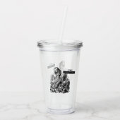 Operation Alice in Wonderland Alice im Wunderland Acryl Drinkbeker (Achterkant)