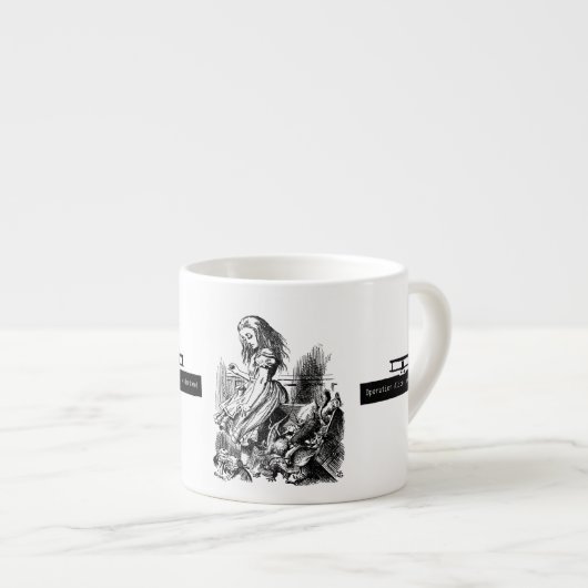 Operation Alice in Wonderland Alice im Wunderland Espresso Kop (Voorkant rechts)