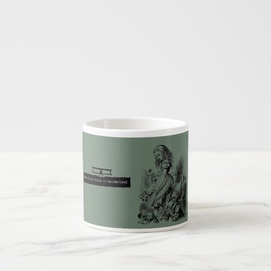 Operation Alice in Wonderland Alice im Wunderland Espresso Kop (Voorkant)