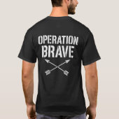 Operation Brave T-shirt (Achterkant)