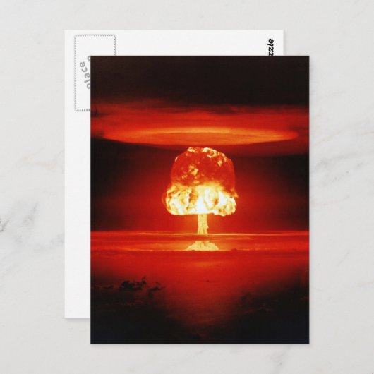 Operation Castle 11 Megaton ROMEO Event Atomic Briefkaart (Voorkant / Achterkant)