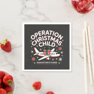 Operation Christmas Child Samaritan Purse Servet