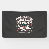 Operation Christmas Child Samaritan Purse  Spandoek (Horizontaal)