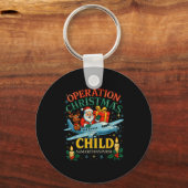 Operation Christmas Child Samaritan’s Purse Xmas D Sleutelhanger (Voorkant)