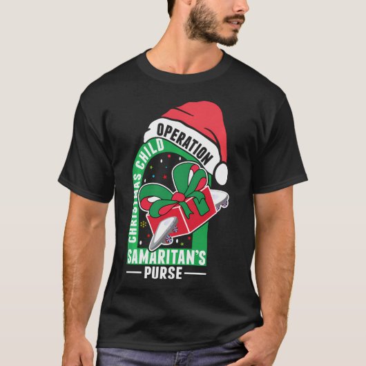 Operation Christmas Child Samaritan's Purse X-Mas T-shirt (Voorkant)
