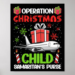 Operation Christmas Child Smaritan's Purse Grappig Poster