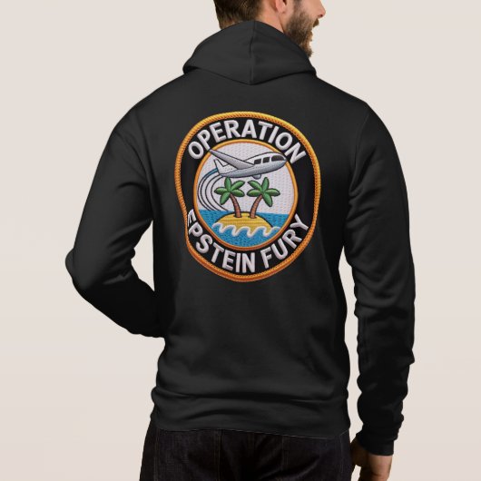 Operation Epic Fury Anti-oorlog Hoodie (Achterkant)