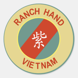 Operation Ranch Hand Patch Ronde Sticker