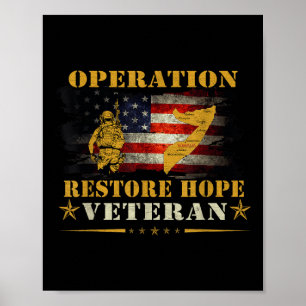 Operation Restore Hope Veteran Somalia GIF Poster