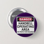 Operationeel gebied Handbell Ronde Button 5,7 Cm (Voorkant /achterkant)