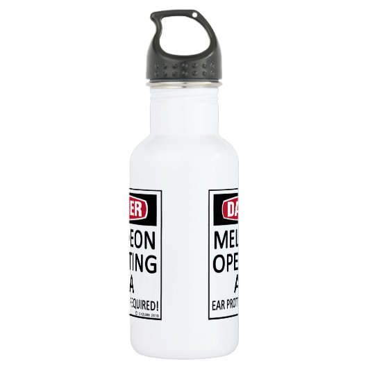 Operationeel gebied Melodeon Waterfles (Achterkant)