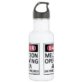 Operationeel gebied Melodeon Waterfles (Voorkant)