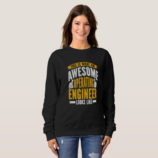 Operationele engineer-engineer trui (Voorkant volledig)
