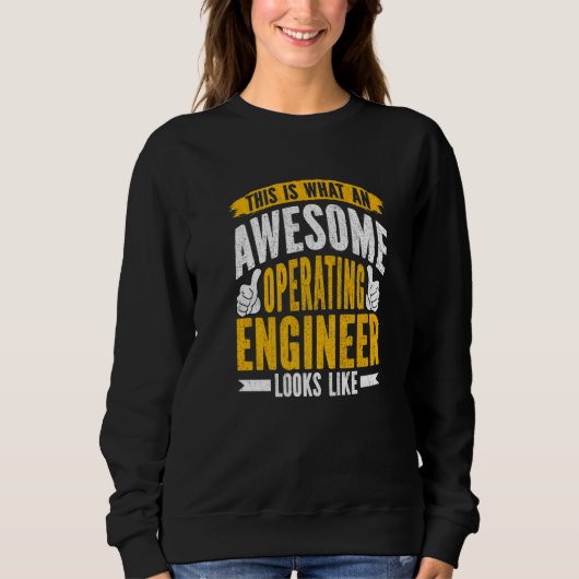 Operationele engineer-engineer trui (Voorkant)