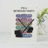 Operationele machinist Retirement Party kraan oper Kaart (Staand voorkant)