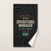 Operations Manager en papa Handdoek (Handdoek)