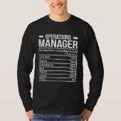 Operations Manager Worker Operations Manager Descr T-shirt (Voorkant)