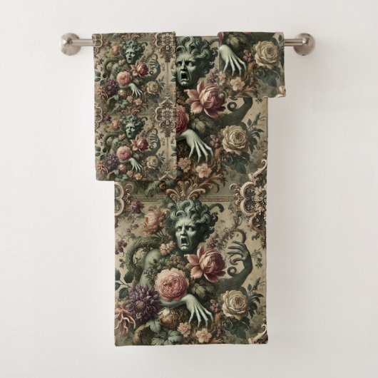 Operatische weelde - Gotisch Victoriaans Bad Handdoek (Insitu)