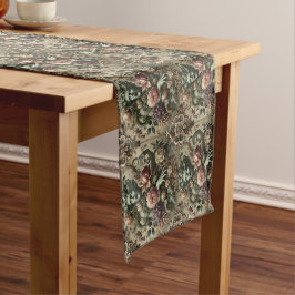 Operatische weelde - Gotische bloemenbarok Korte Tafelloper