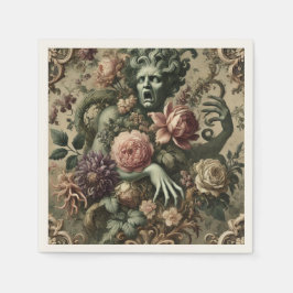 Operatische weelde - Gotische bloemenbarok Servet