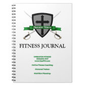 Operator Fitness Journal $12.95 Notitieboek (Voorkant)