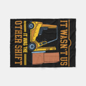 Operator heftruckchauffeur Vaderdag grappige heftr Fleece Deken (Voorkant (Horizontaal))