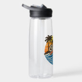 Operator Retro Sunset Design Waterfles (Rechts)