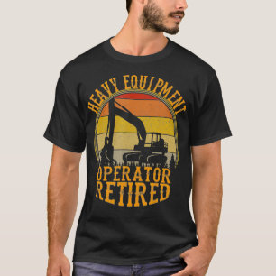 Operator zwaar materieel Legendarisch is met pensi T-shirt