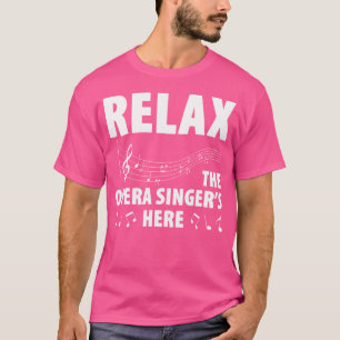 Operazanger Voor Operazanger Tenorzanger Muziek T-shirt