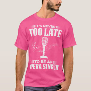 Operazanger Voor Operazanger Tenorzanger Muziek T-shirt