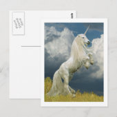 opfok Unicorn Briefkaart (Voorkant / Achterkant)