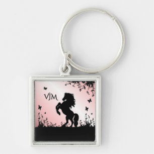 Opfokken Black Stallion Pink Sleutelhanger