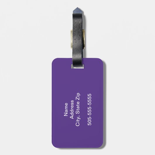 opfokregenboogvaar Unicorn Falling Stars Bagagelabel (Achterkant verticaal)