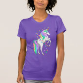 opfokregenboogvaar Unicorn Falling Stars T-shirt (Voorkant)