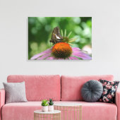 OPGAANDE LINNEN GEWRAPTE PRINT (Insitu (Woonkamer))