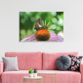 OPGAANDE LINNEN GEWRAPTE PRINT (Insitu (Woonkamer))