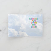 Opgeblazen berichten Verloving Kaart (Binnen)