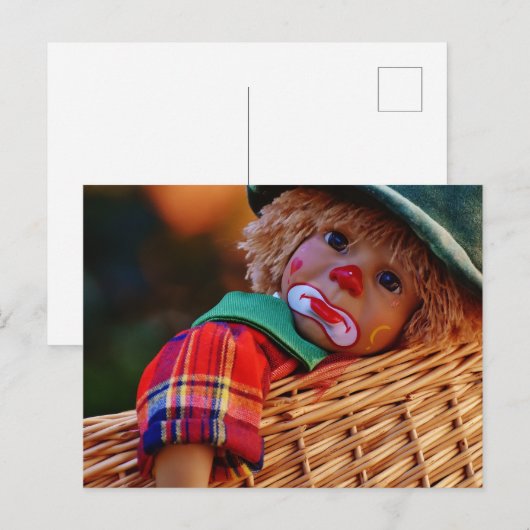 Opgeblazen Briefkaart (Voorkant / Achterkant)