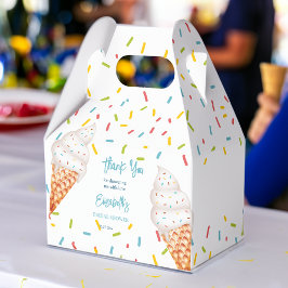 Opgeblazen ijs vrijgezellenfeest bedankt bedankdoosjes