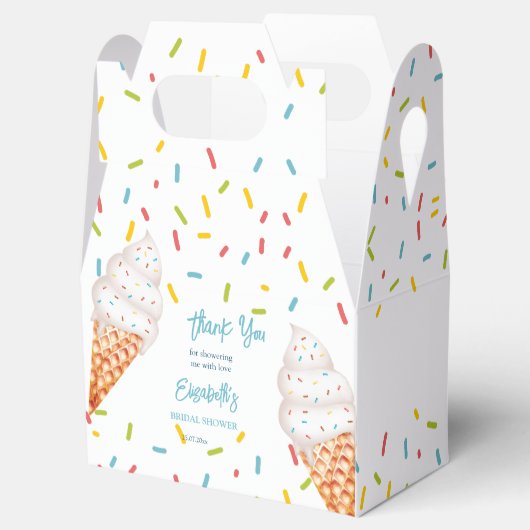 Opgeblazen ijs vrijgezellenfeest bedankt bedankdoosjes (Geopend)