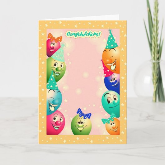 opgeblazen kaart (Voorkant)