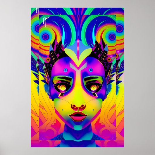 Opgeblazen met de Techno-Arts - Ken Gage Art Poster (Voorkant)